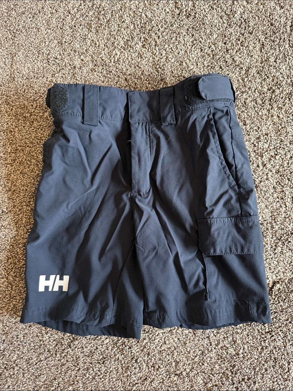 Helly Hansen boys Black Cargo Active Shorts